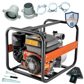 Motobomba Gasolina Husqvarna 5,7hp W50p 32000 Litros/h 2 Pol