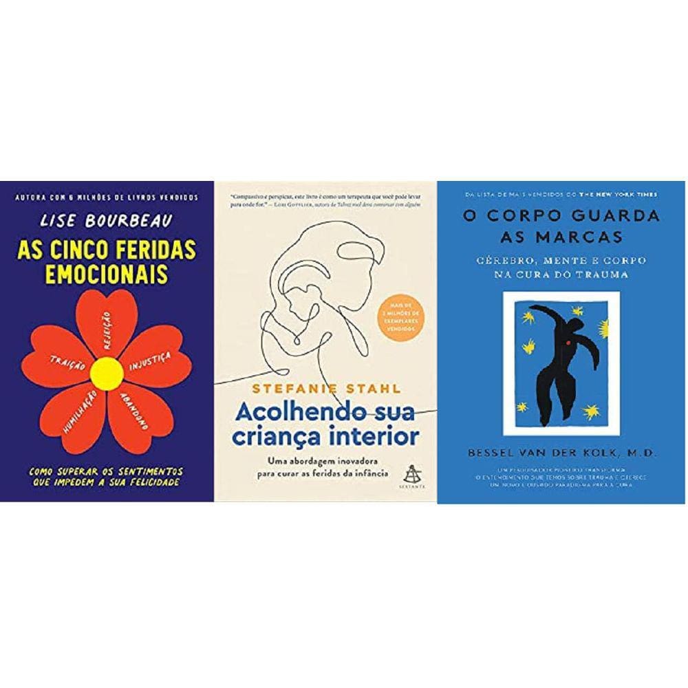 Kit Feridas Emocionais, Acolhendo Criança, O Corpo Guarda