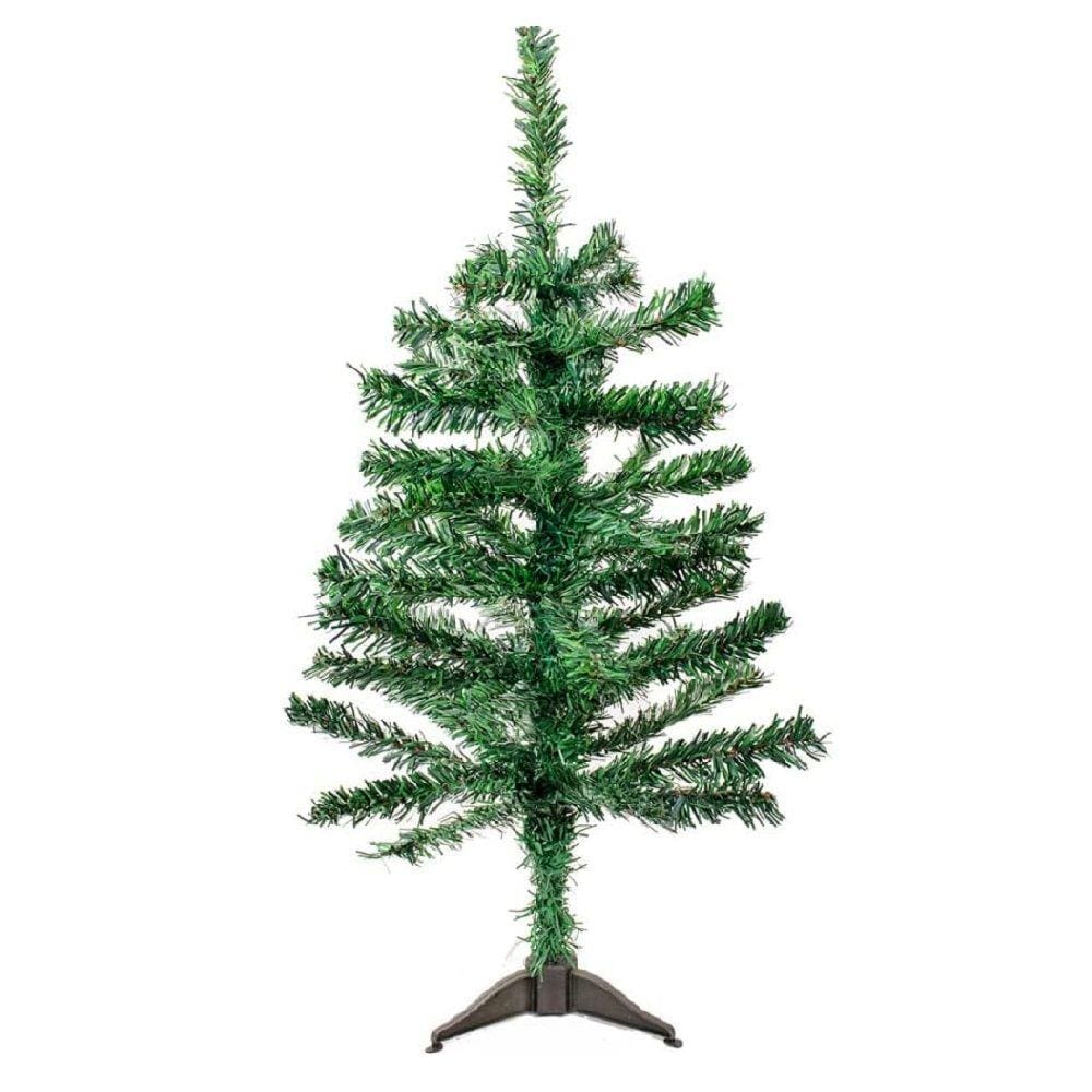 Arvore de Natal Verde com 50 Galhos Pinheiro 60cm Pequena Decoração Mini Decorar Casa Natalina