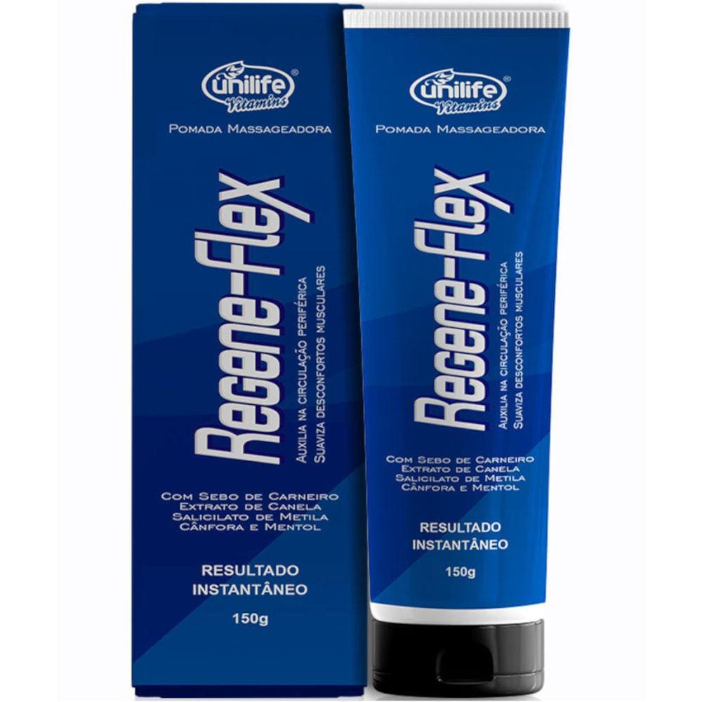 Pomada Massageadora REGENE FLEX Extrato de Canela 150g