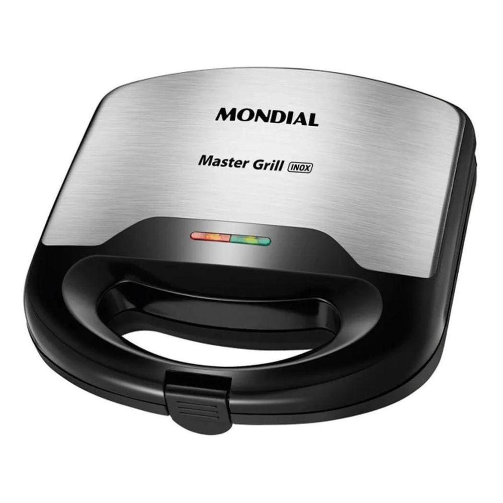 Sanduicheira Grill Antiaderente 750W Grill Mondial S-20