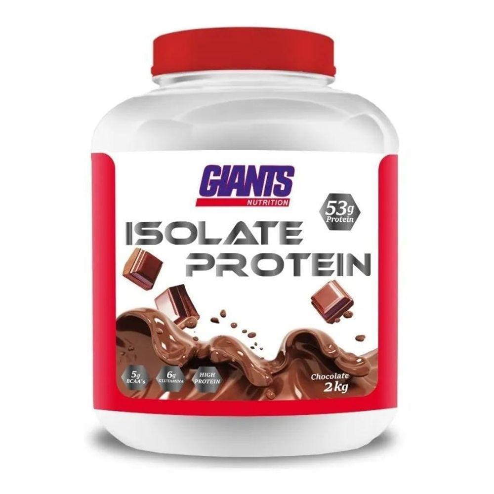 Isolate Protein 2Kg Whey 53G Giants - Chocolate