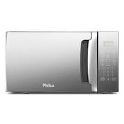 Microondas Philco PMO30EP 28 Litros Preto Com Porta Espelhada 1400w