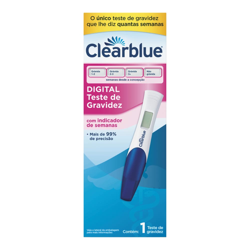 Clear blue positivo online y negativo