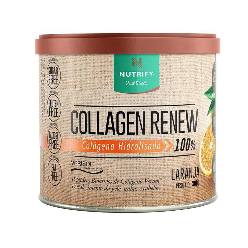 Collagen Renew  Hidrolisado Verisol  Laranja 300G - Nutrify