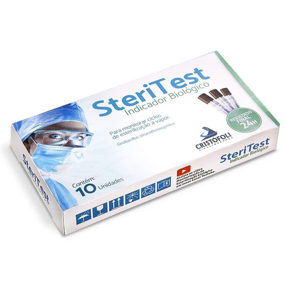 Indicador Biológico Steritest Esterilização Cristófoli 10Un