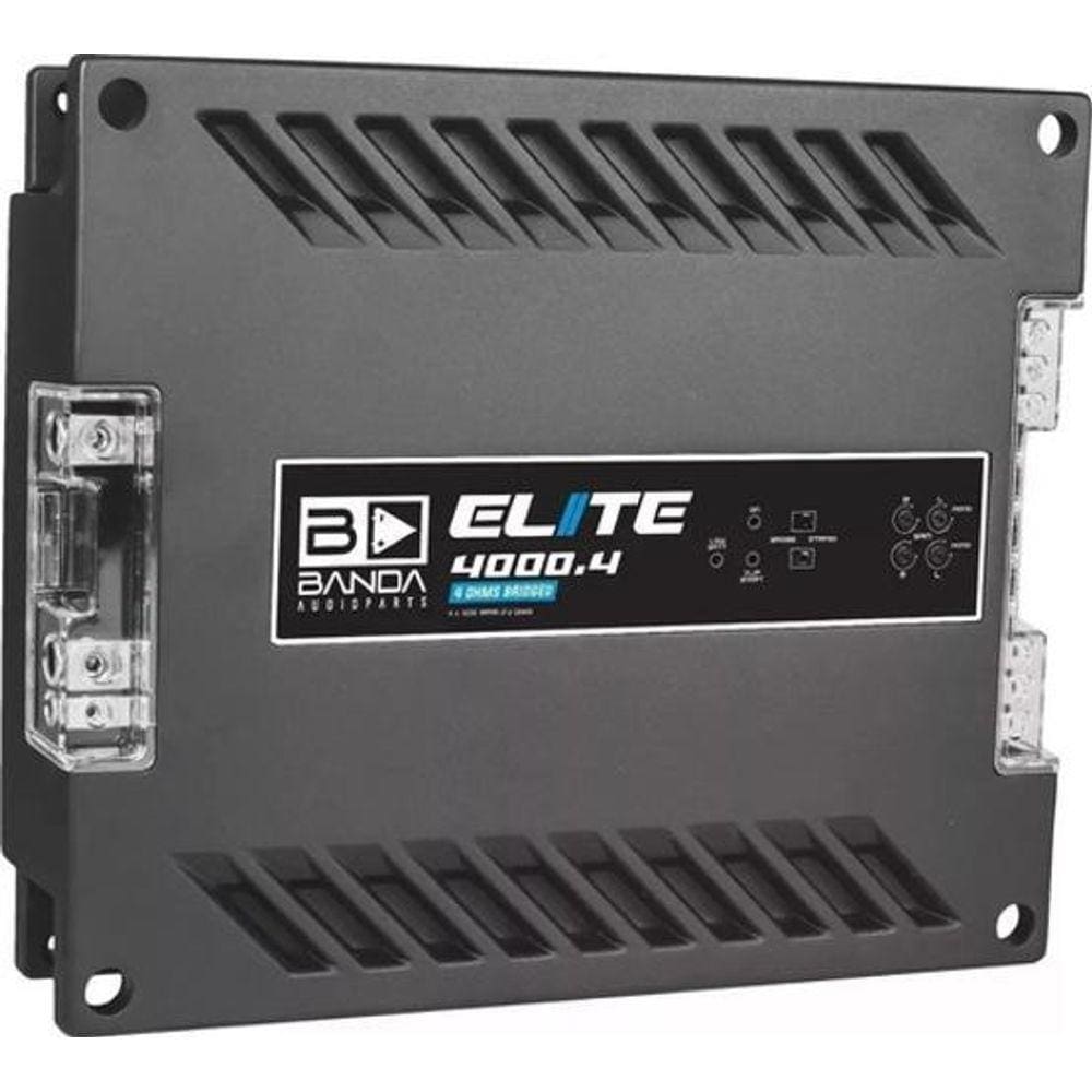 Modulo Banda Elite 4000.4 4000 Rms 1 Ohm 4 Canais Trio