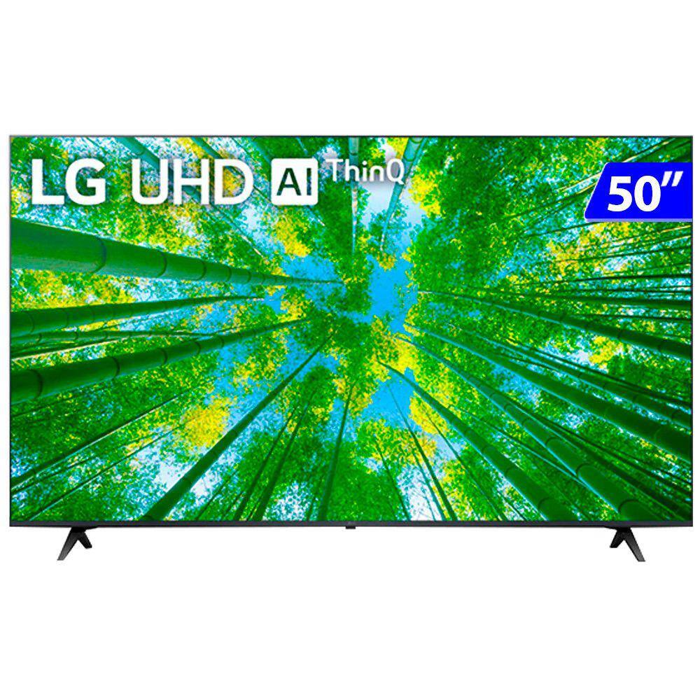Smart TV LG LED 50 4K webOS 22 UHD com Comando de Voz 50UQ8050PSB