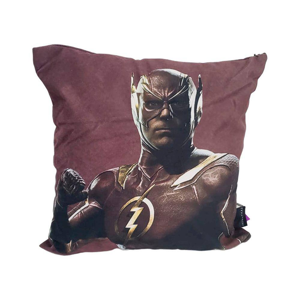 Almofada Aveludada Geek Dc Comics Flash Injustice Oficial