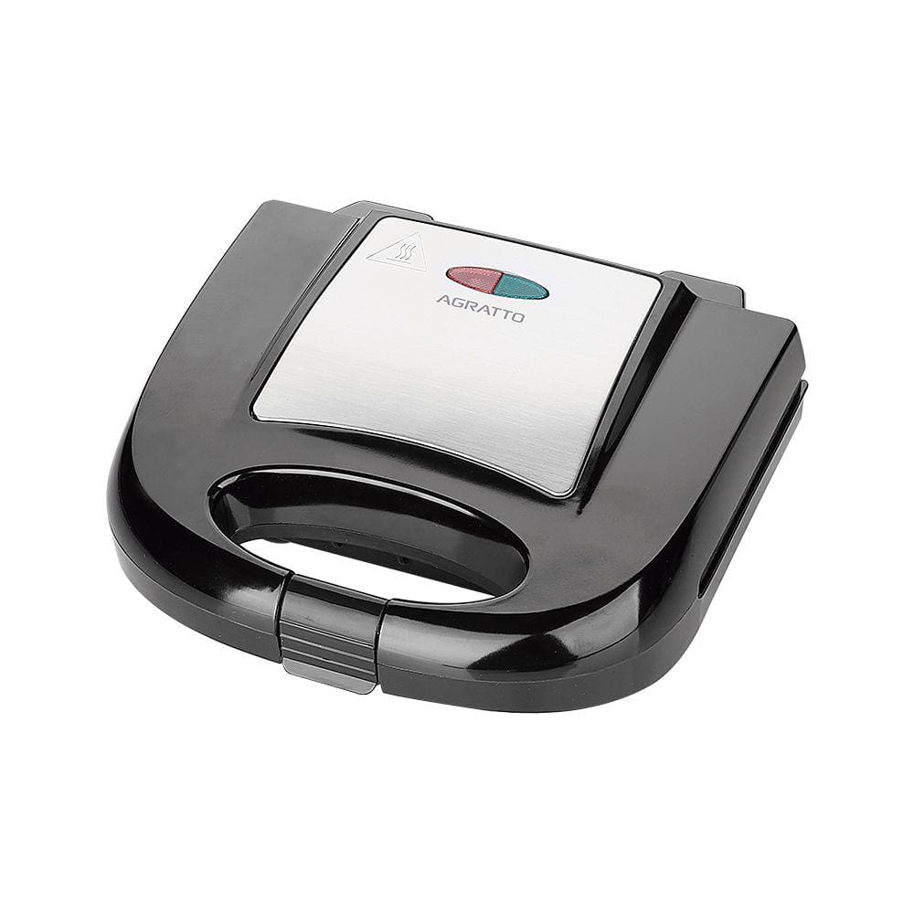 Sanduicheira e Grill 750W 220V SID02 Inox AGRATTO