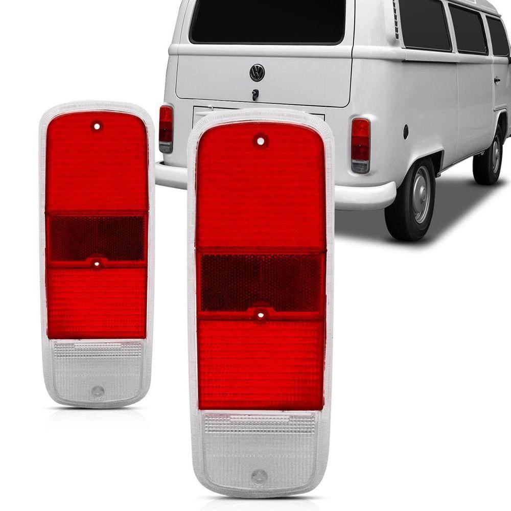 Par Lente Lanterna Kombi 76 à 2010 2011 2012 2013 Clipper Rubi Plástico