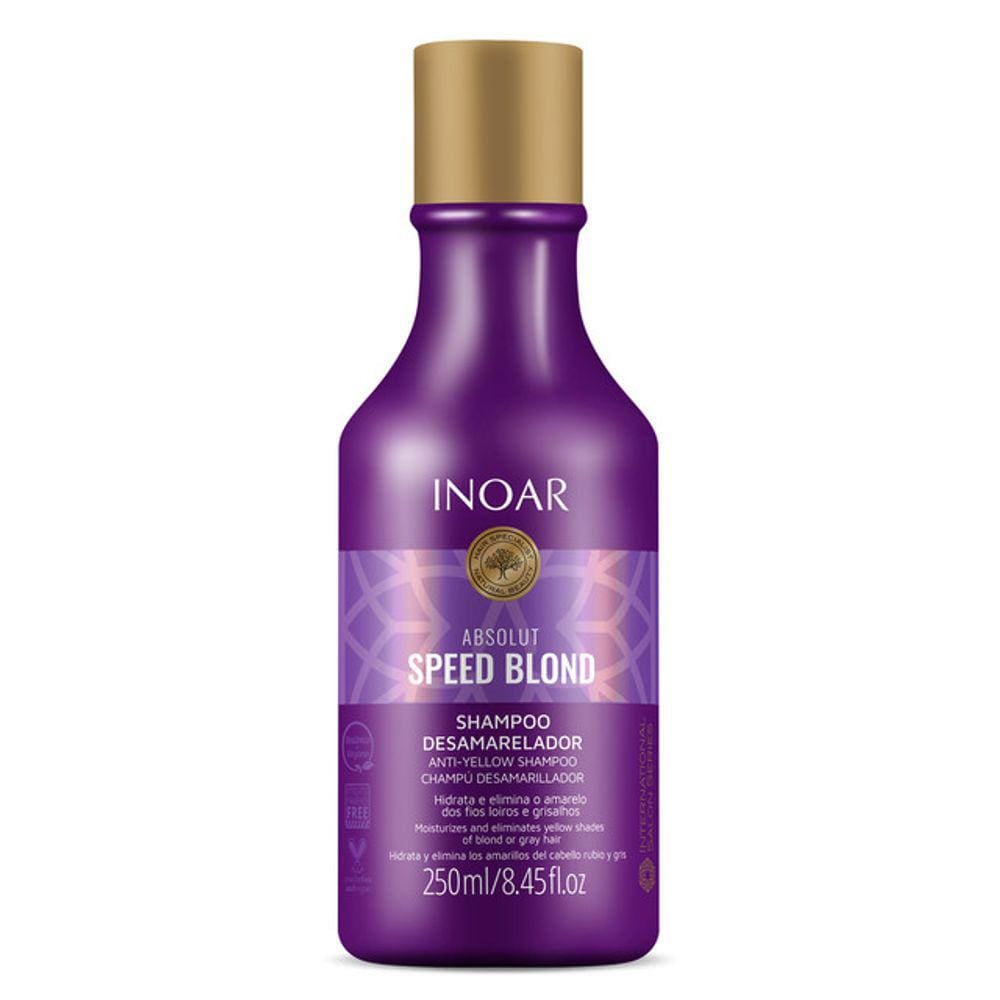 Inoar Absolut Speed Blond - Shampoo 250ml