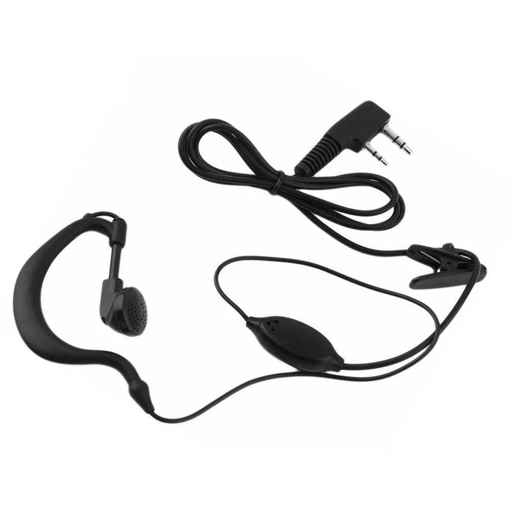 Fone + Microfone Para Radio Boafeng Bf-V8 Bf-888S