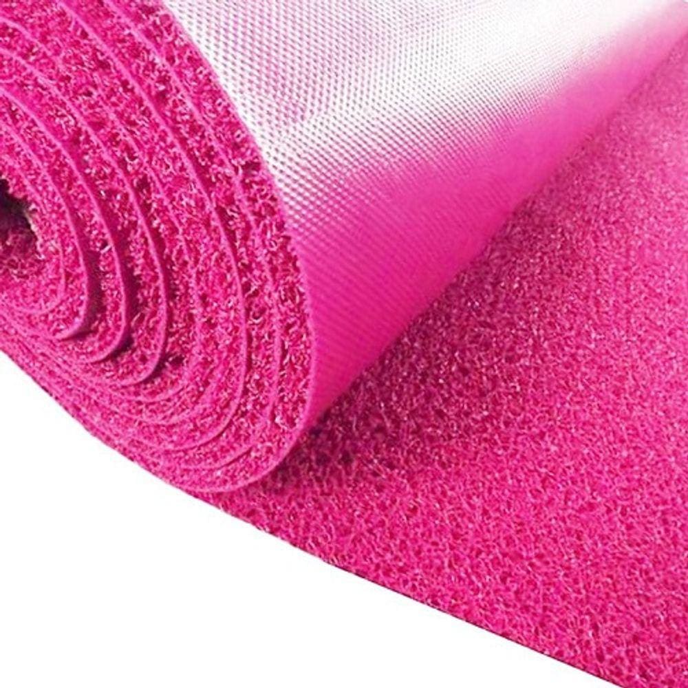 Capacho De Vinil Rosa Kapazi 1,2X11m