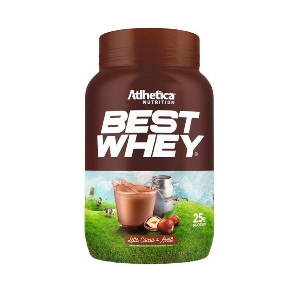 Best Whey 900G - Sabor: Leite, Cacau E Avelã