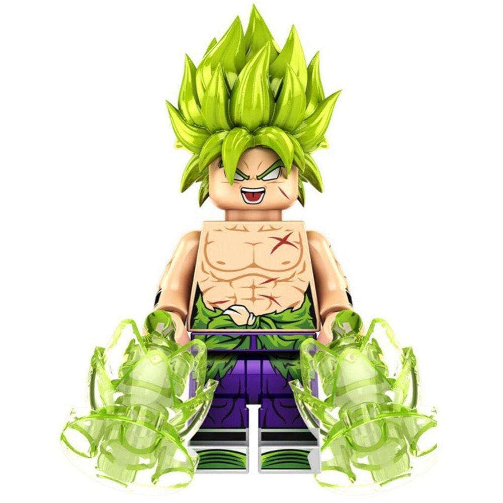 Boneco Blocos De Montar Broli Dragon Ball Z Super