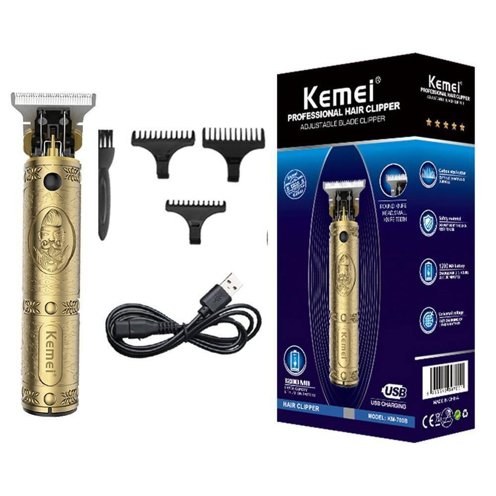 Barbeador Kemei Km-700D Cabelo Profissional Elétrico
