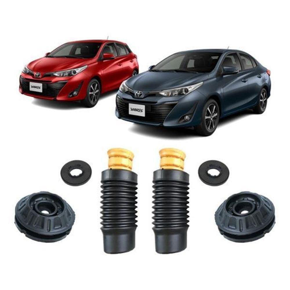 Kit Batente Suspensão Dianteira Toyota Yaris 2018 2019 2020