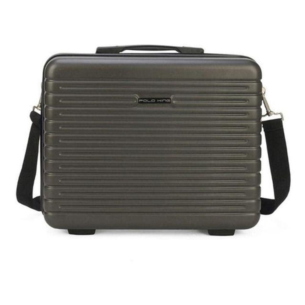 Pasta Executiva Abs Com Cadeado Porta Notebook - Grafite