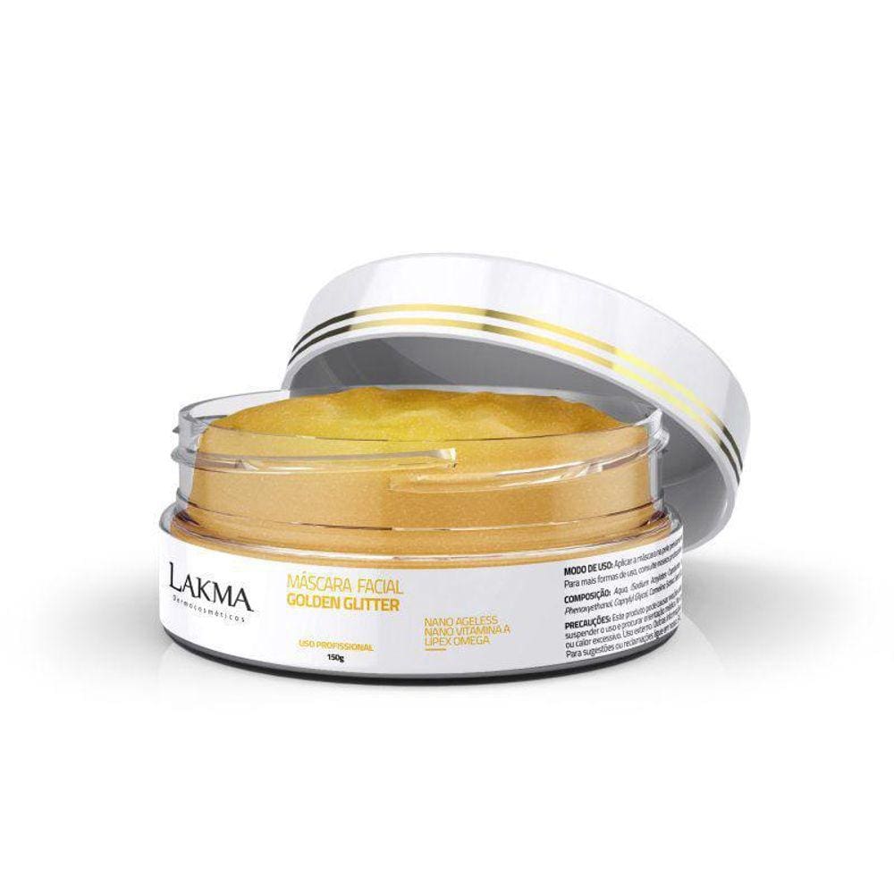 Mascara De Ouro Golden Glitter Lakma 150g