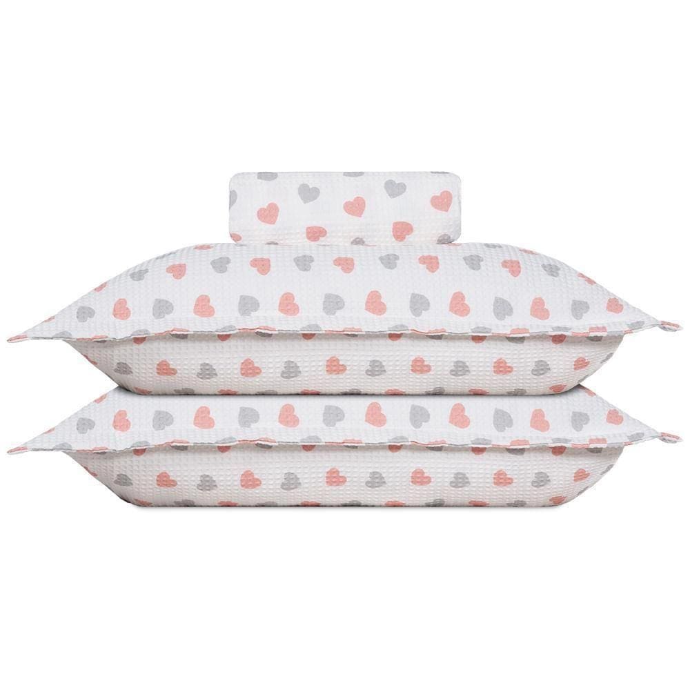 Kit Colcha De Piquet Queen 3 Peças Estampado Dohler-Vênus