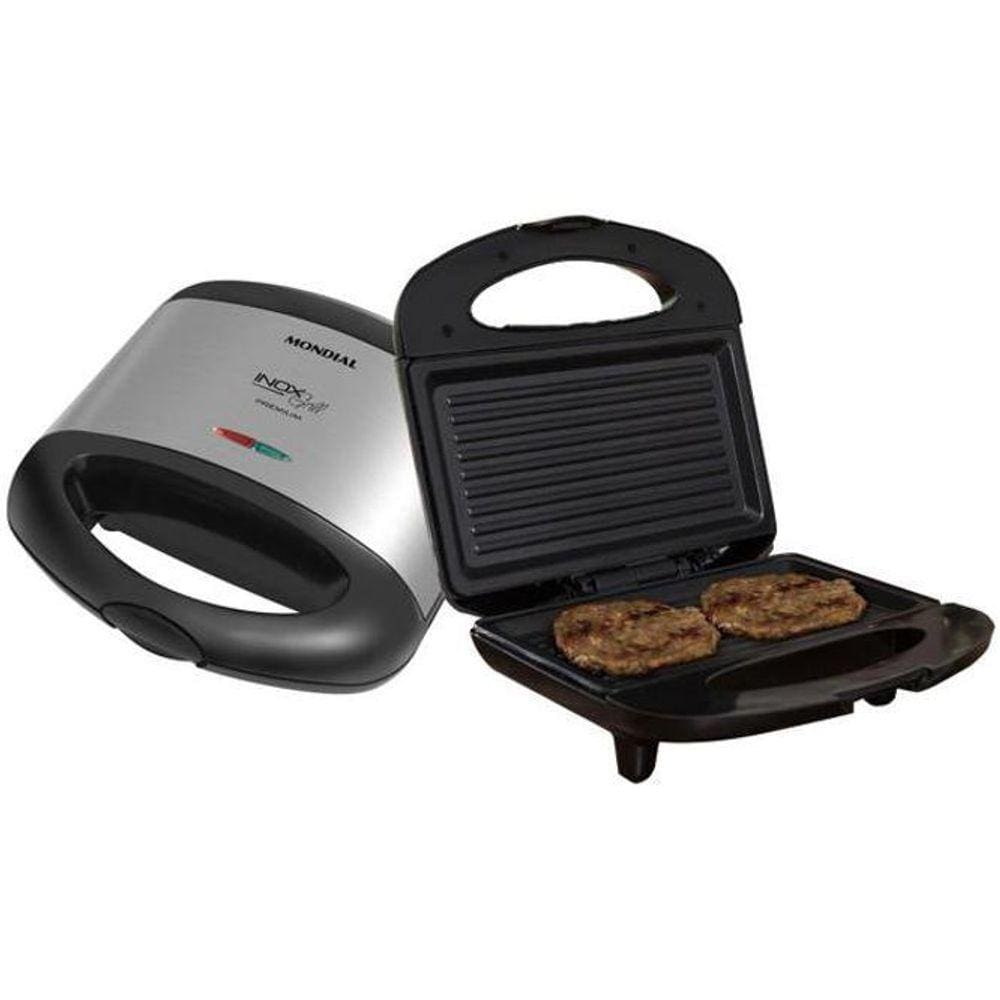 Grill/Sanduicheira Mondial S-07 Retangular - 850W 220V
