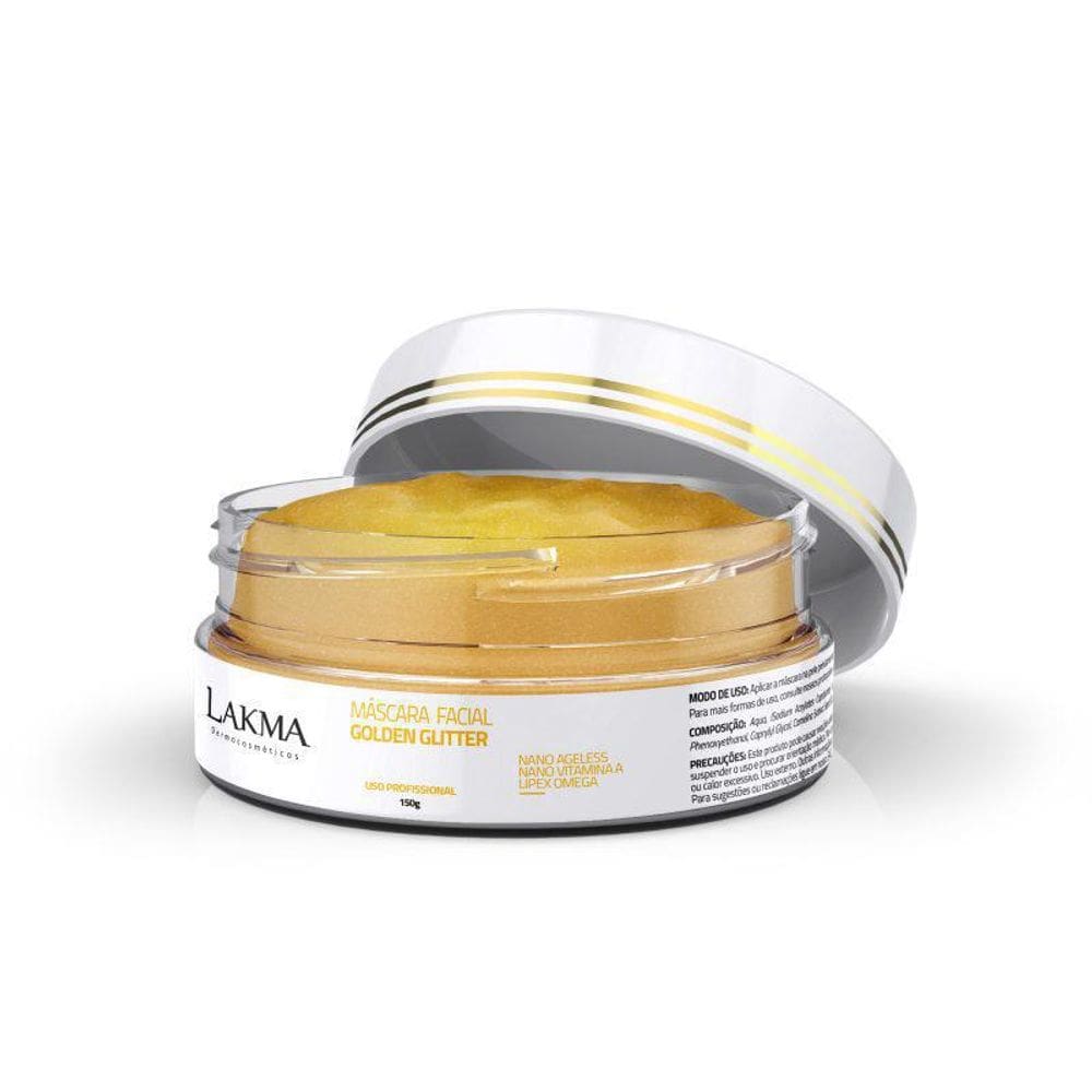 Mascara De Ouro Golden Glitter Lakma 150g