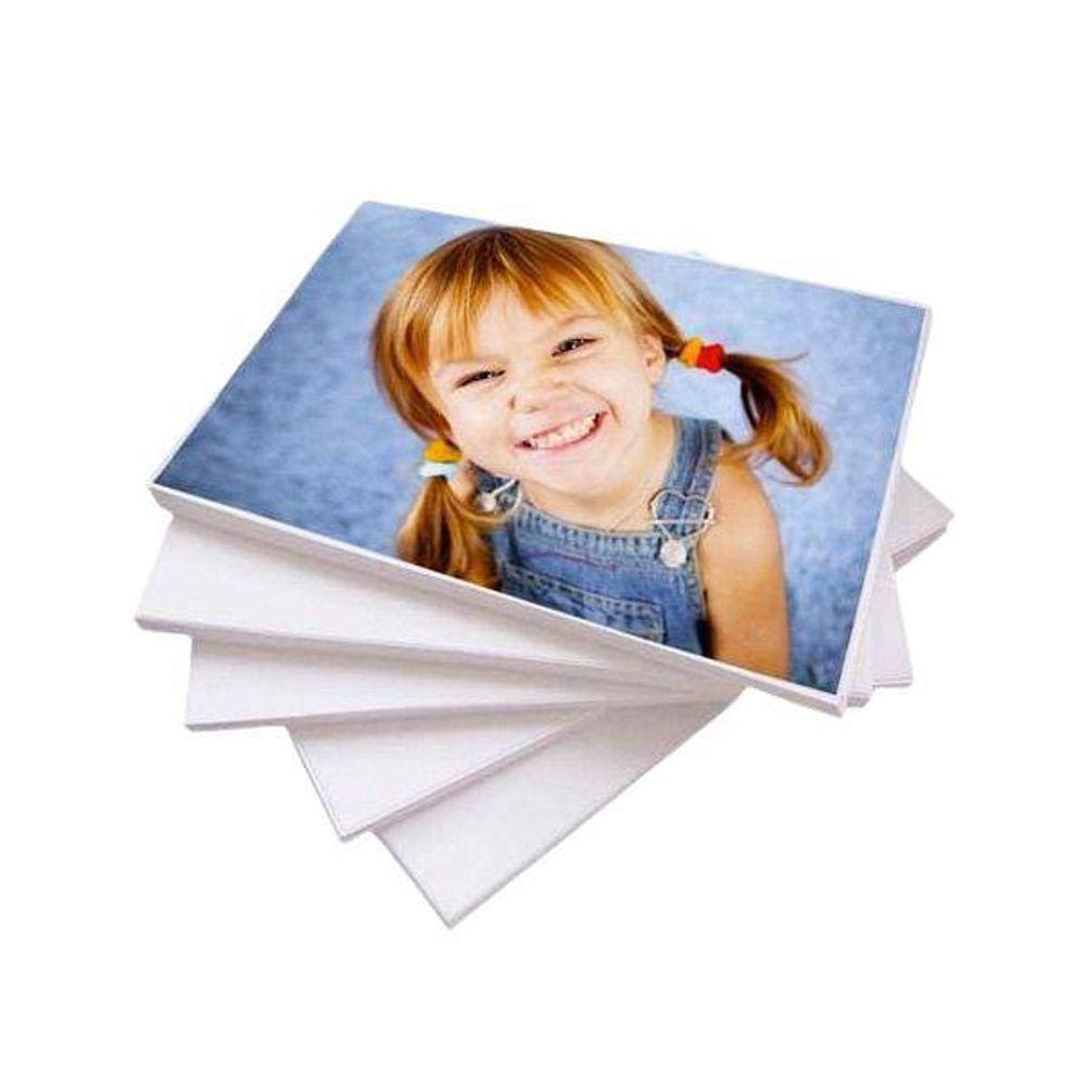 Papel Fotográfico Glossy Brilhante A4 115G - 500 Folhas