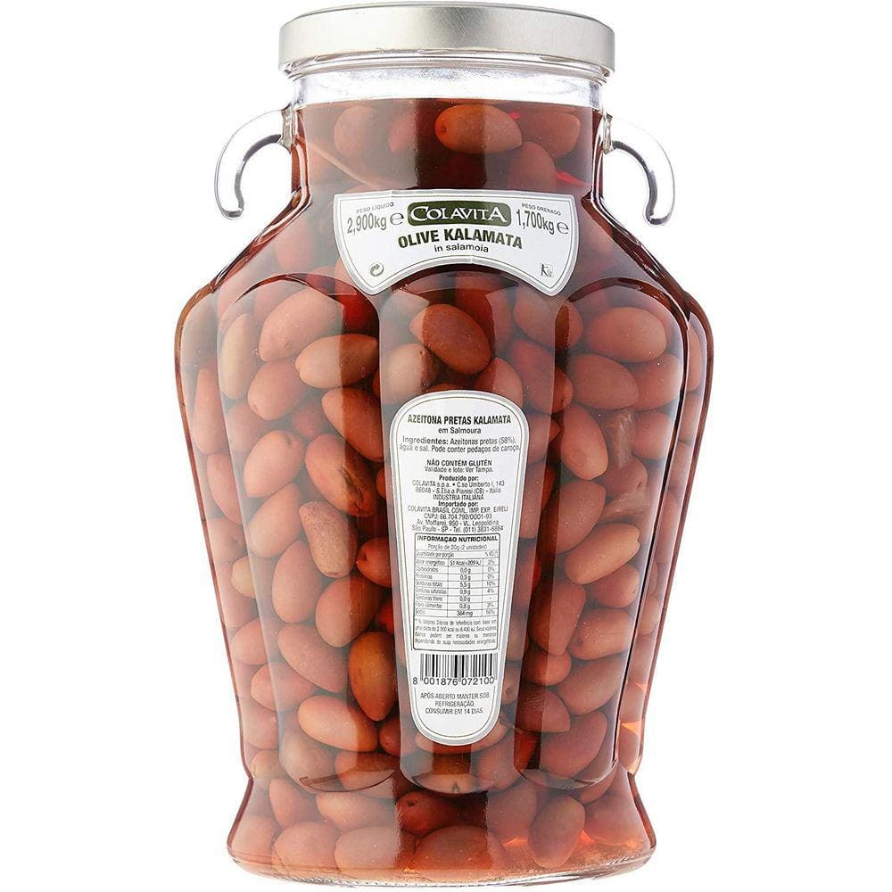 Azeitona Preta Kalamata Colavita 2900G