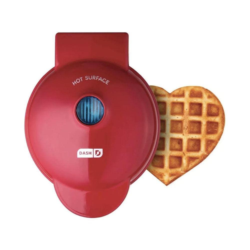 Mini Maquina De Waffle Dash D - Formato Coração - 350W