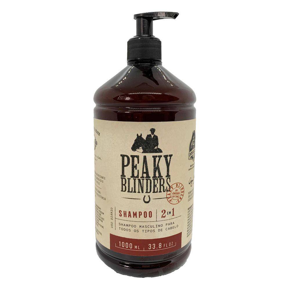 SHAMPOO PARA CABELO MASCULINO 2 EM 1 PEAKY BLINDERS 230ML