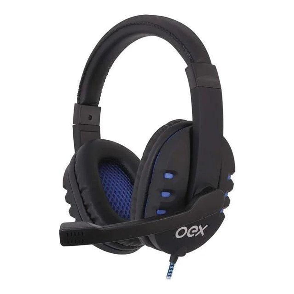 Headset Gamer Fone Oex Game Bit Hs206 Usb Volume Microfone