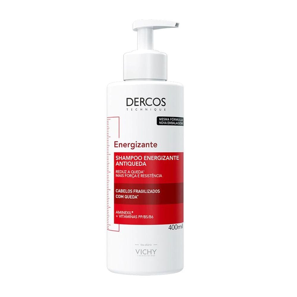 Shampoo para Energizante Capilar e Queda Energizante Dercos Vichy 400ml