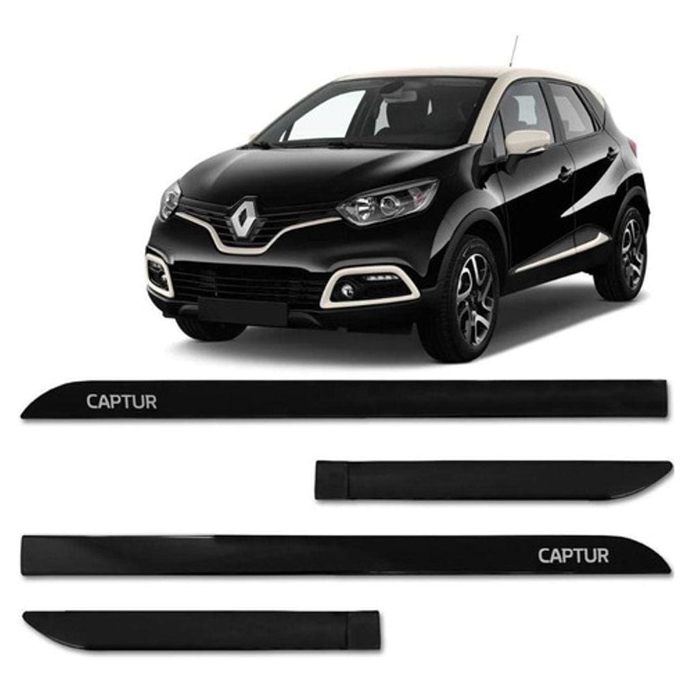 Friso Lateral Pintado Captur Preto Nacre