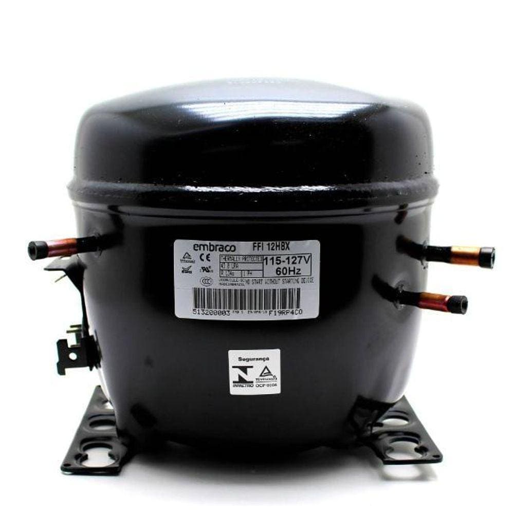Motor Compressor 1/3+ Hp Embraco Ffi12Hbx Gás R134 110V