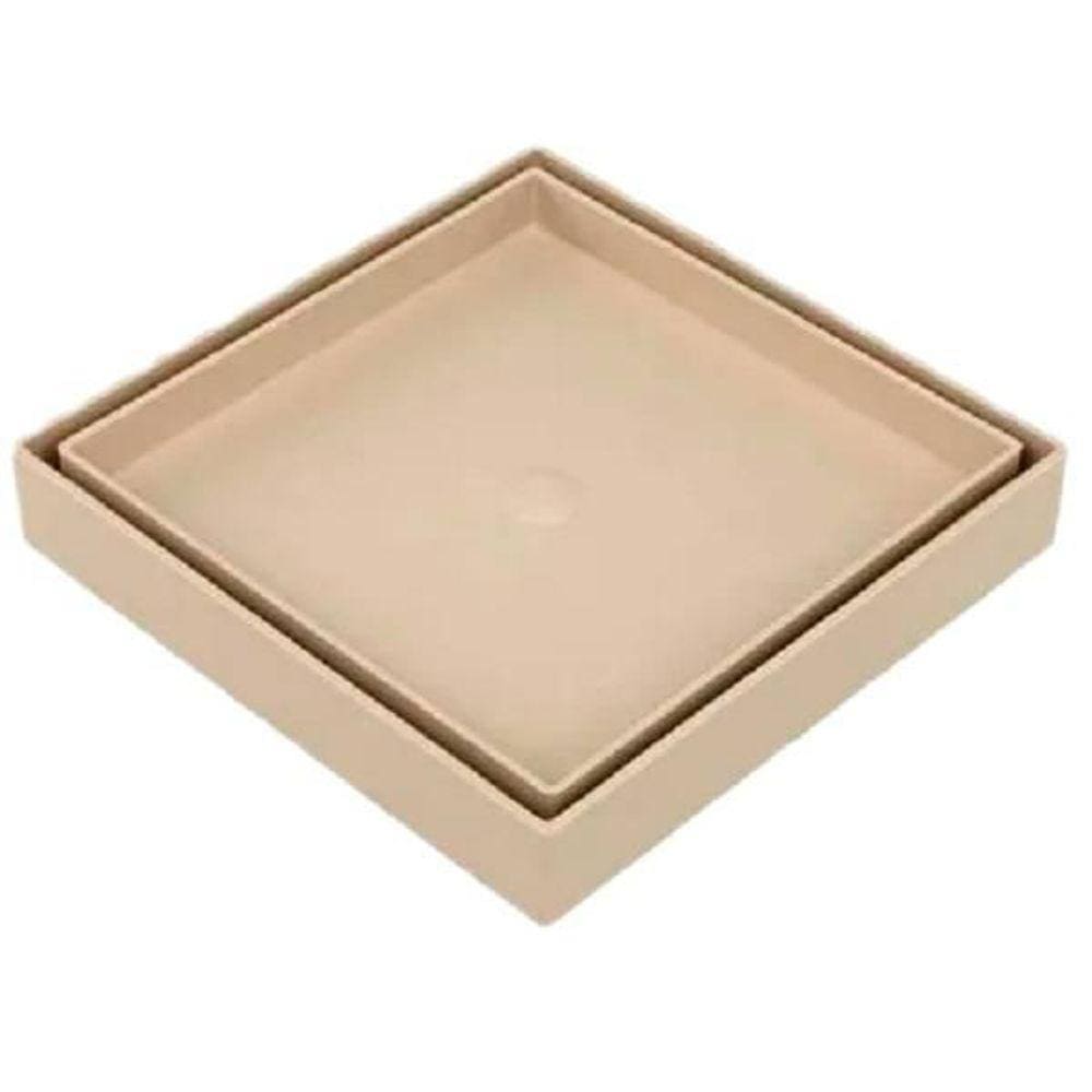 Ralo Oculto Astra Abs 15X15 Bege