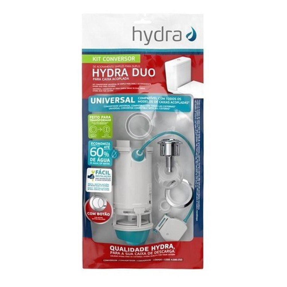 Kit Conversor P Caixa Acoplada Universal Duplo Botão Deca