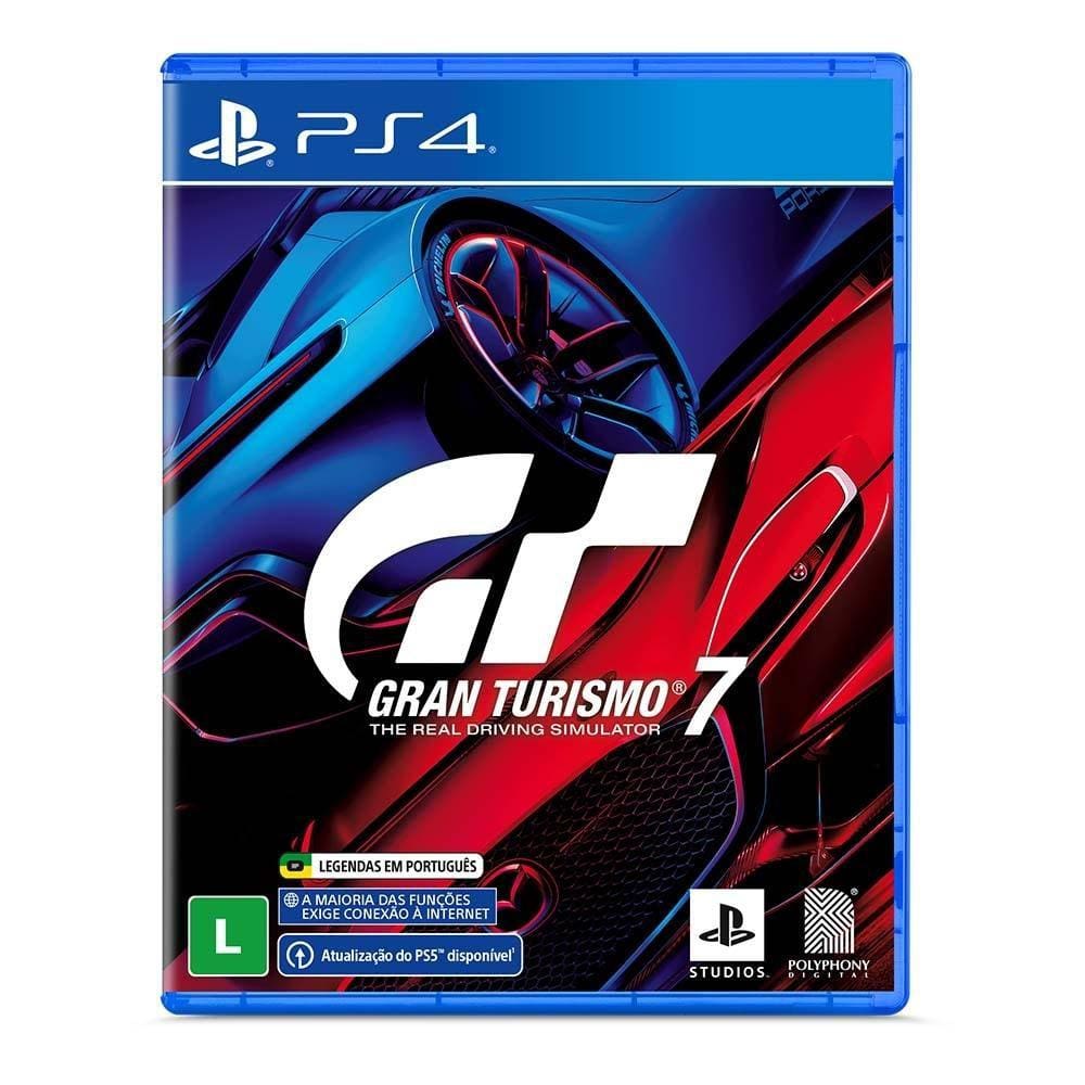 Jogo Game Gran Turismo 7 Ps4 Standart Mídia Física