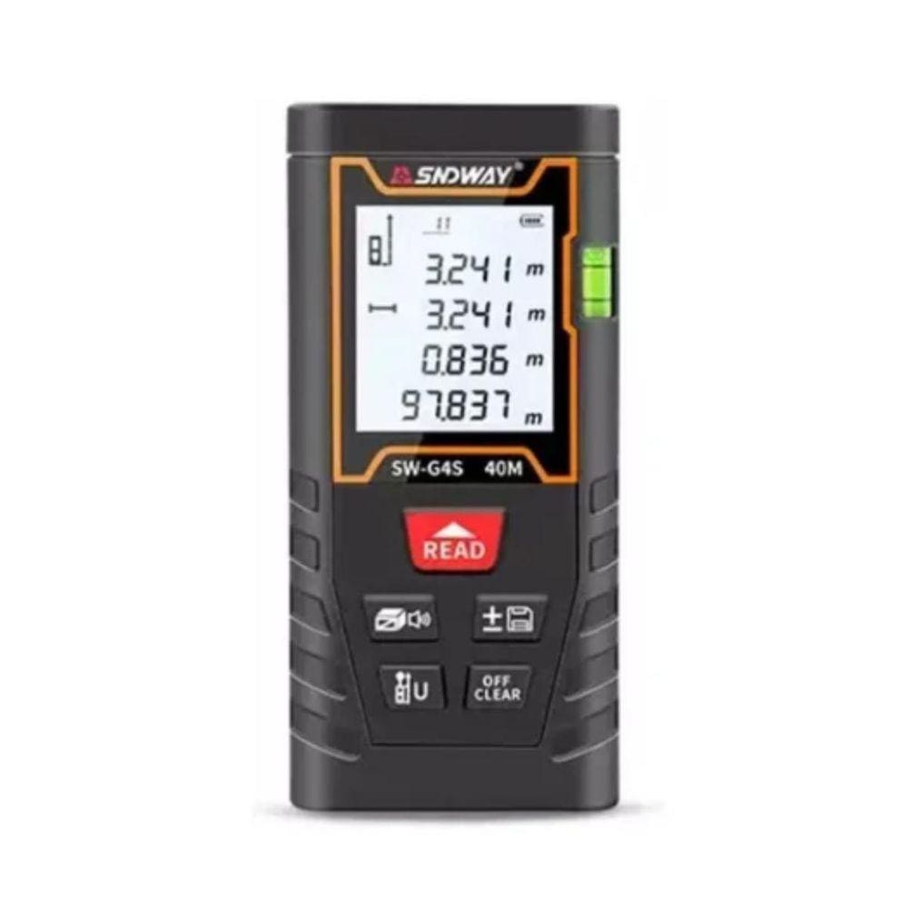 Trena Laser Digital De Alta Precisão Sndway- 40M