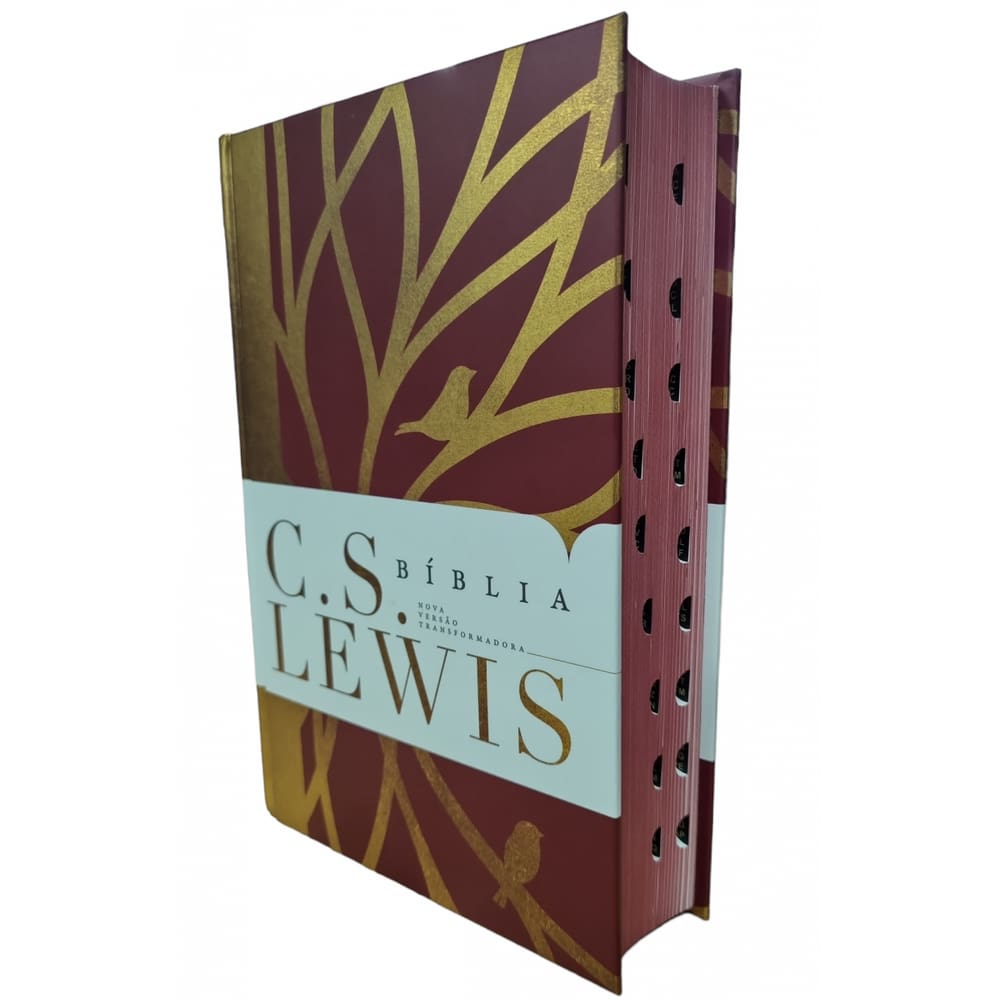 Bíblia C. S. Lewis: NVT Capa Dura com Indice