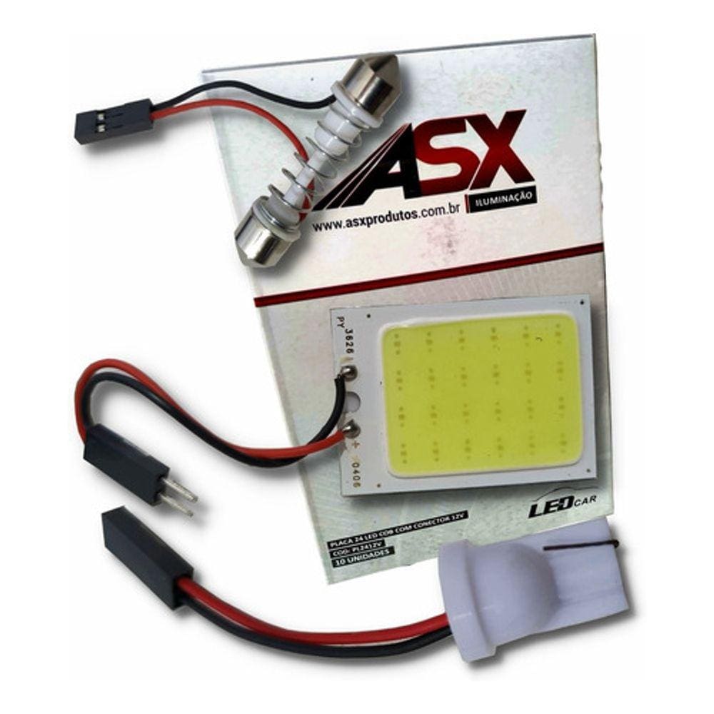 Led Lâmpada Placa Led Cob com Conector - Asx