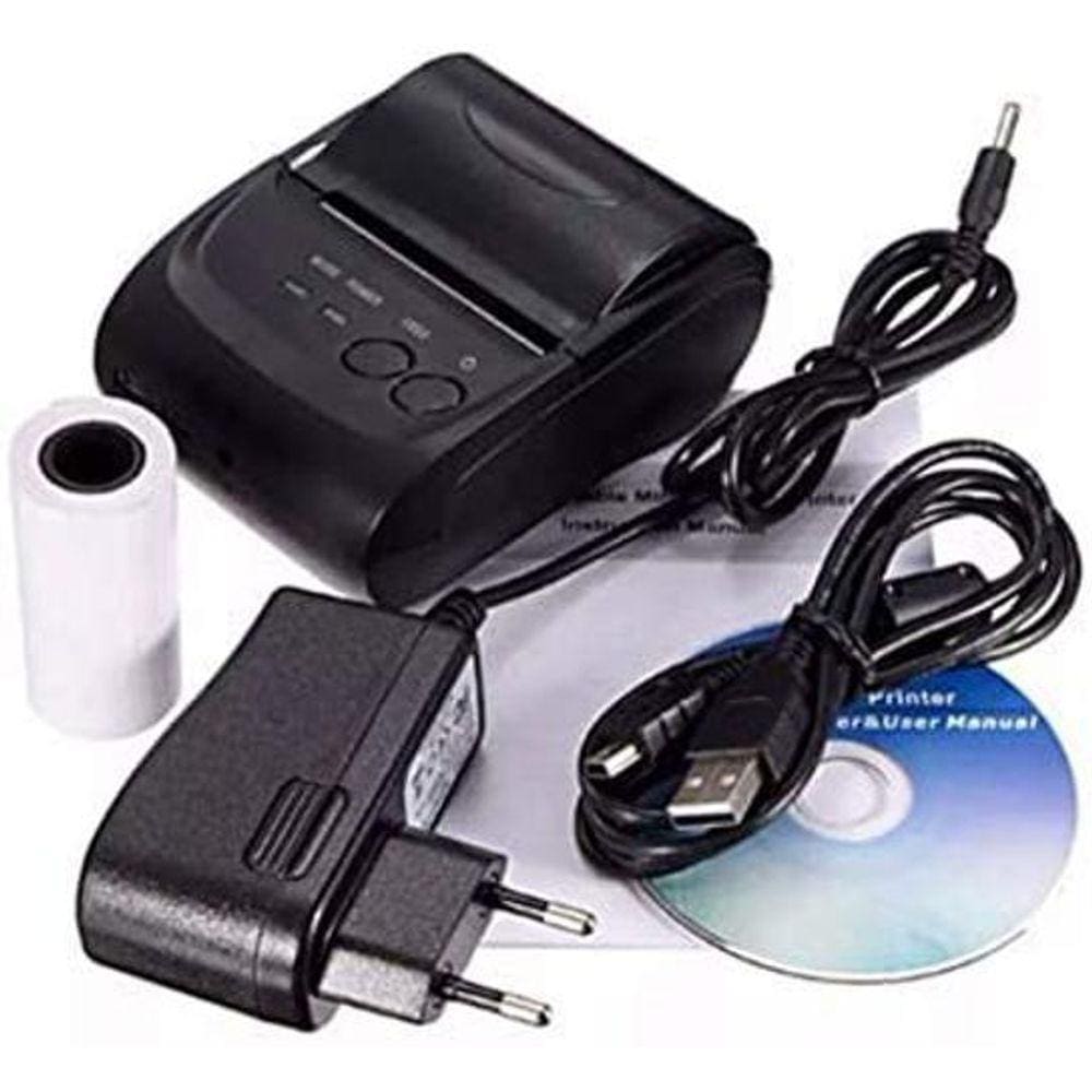 Impressora Térmica Portátil Bluetooth