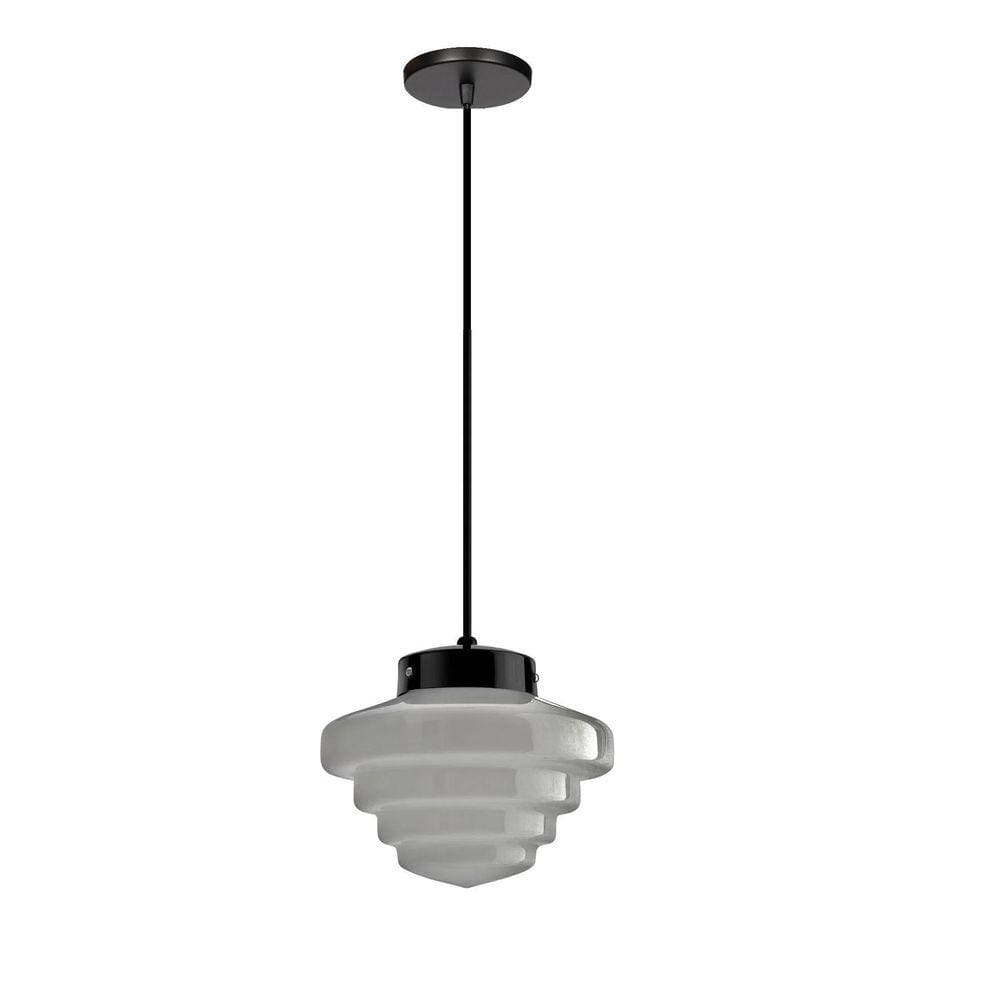 Lustre Pendente Novo Retro Globo Vidro Escada 17X24