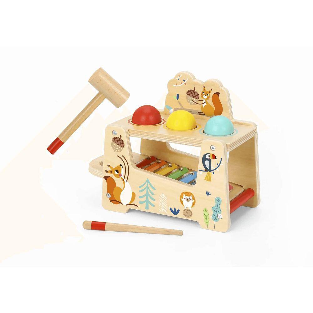 Xilofone Divertido Bichos Tooky Toy