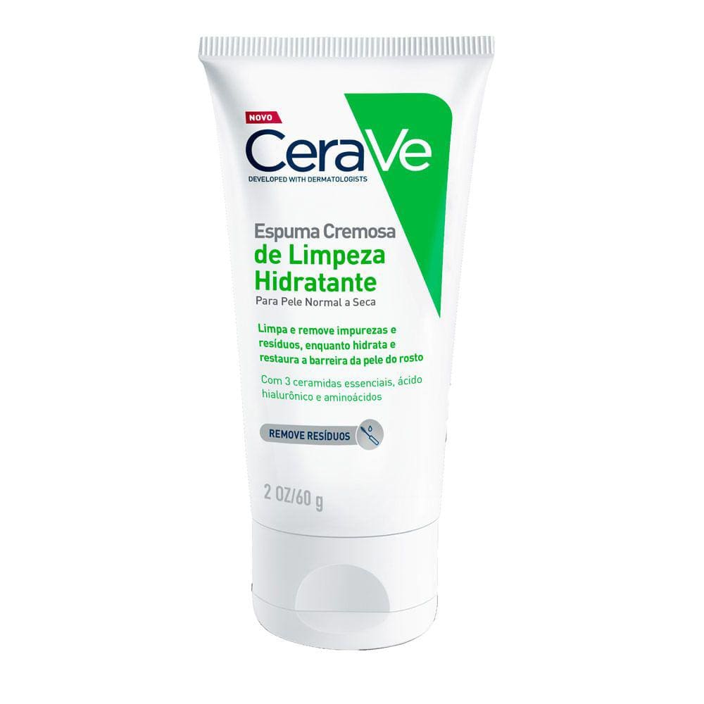 CeraVe Espuma Cremosa de Limpeza Hidratantel 60g