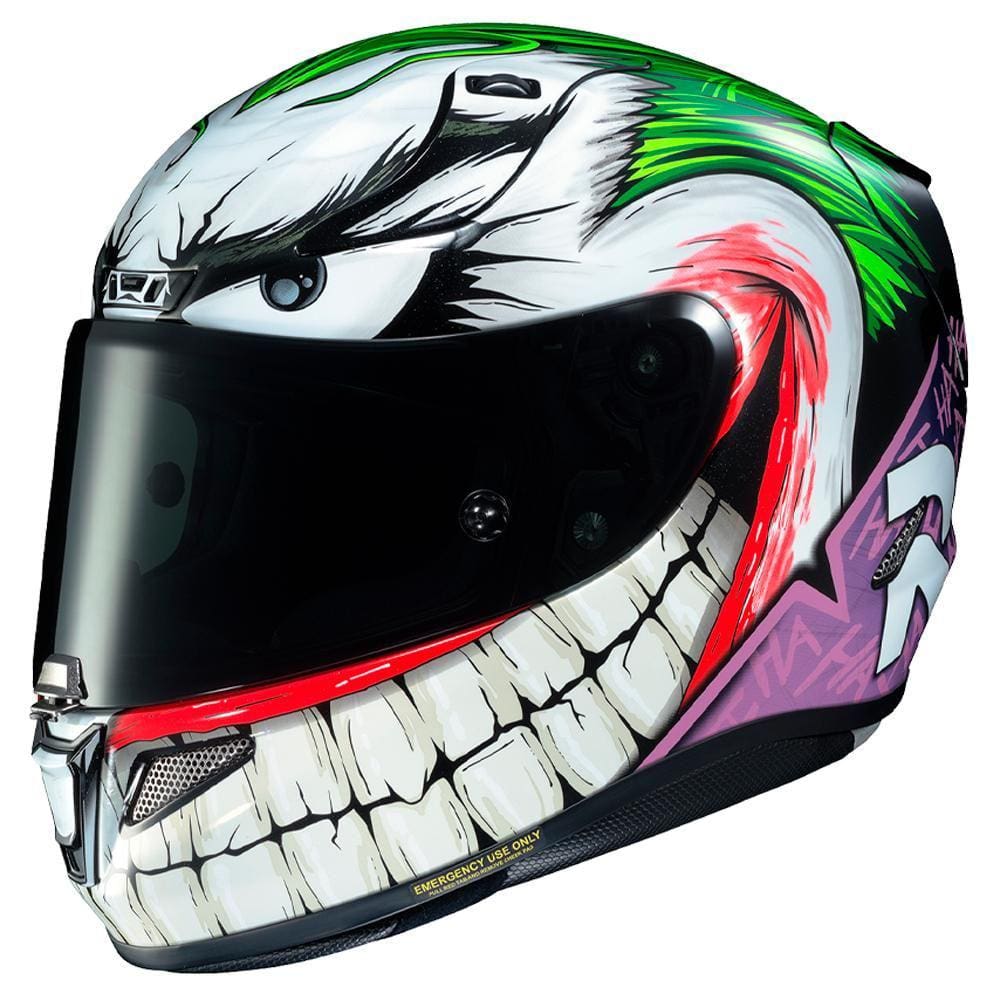 Capacete Moto Rpha 11 Dc Joker Coringa HJC Viseira Extra