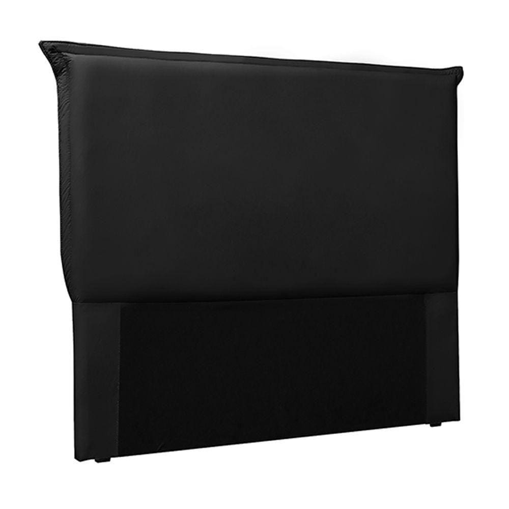 Cabeceira King Size 1,95m Trento Pu Preto - Gran Belo