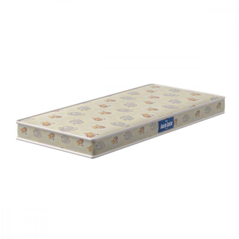 Colchão P/Berço Espuma D18 Pro Baby 60x130x10cm Bege