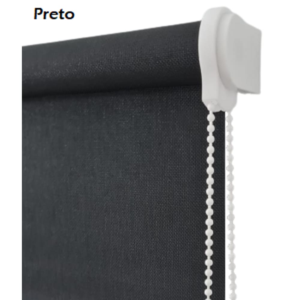 CORTINA PERSIANA ROLO TELA SOLAR 5% 2,45 Larg X 2,65 Alt