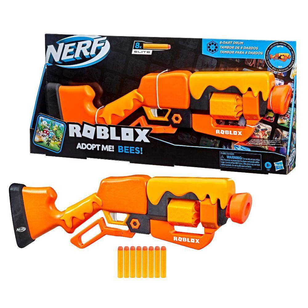 Lançador De Dardos Nerf Roblox Adopt Me! Bees! F2487 Hasbro